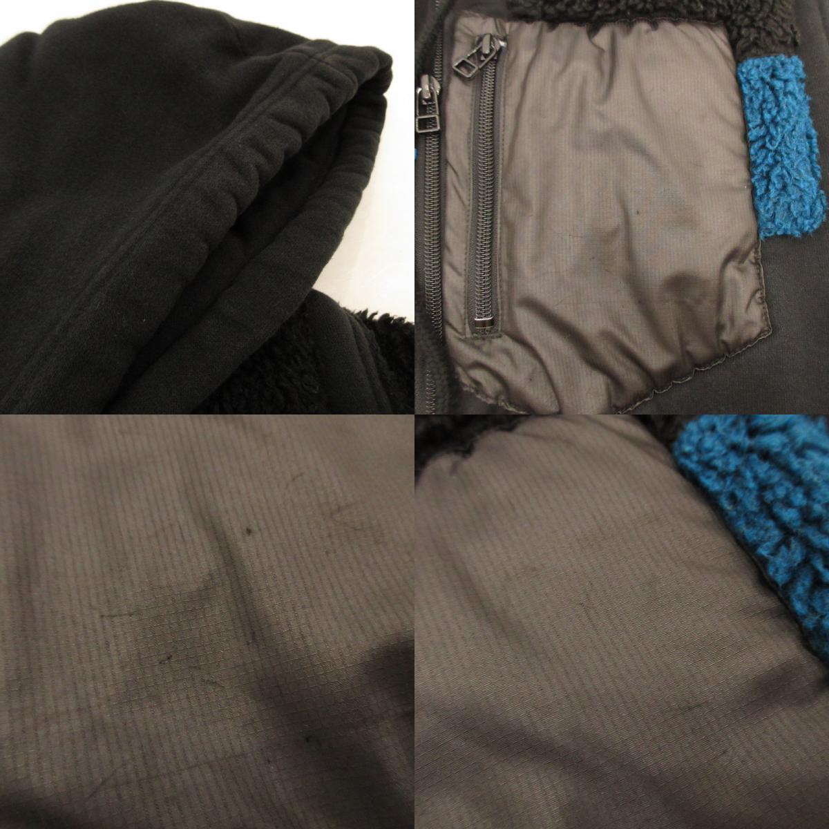 【中古】FACETASM | ファセッタズム MIX-PULLOVER JACKET その他アウター MRC-JK-M07 ブラック