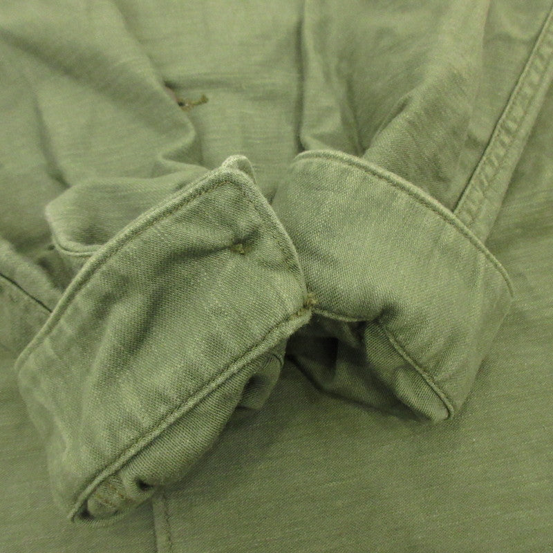 【中古】orSlow | オアスロウ US ARMY FATIGUE SHIRT 長袖シャツ オリーブ サイズ:2
