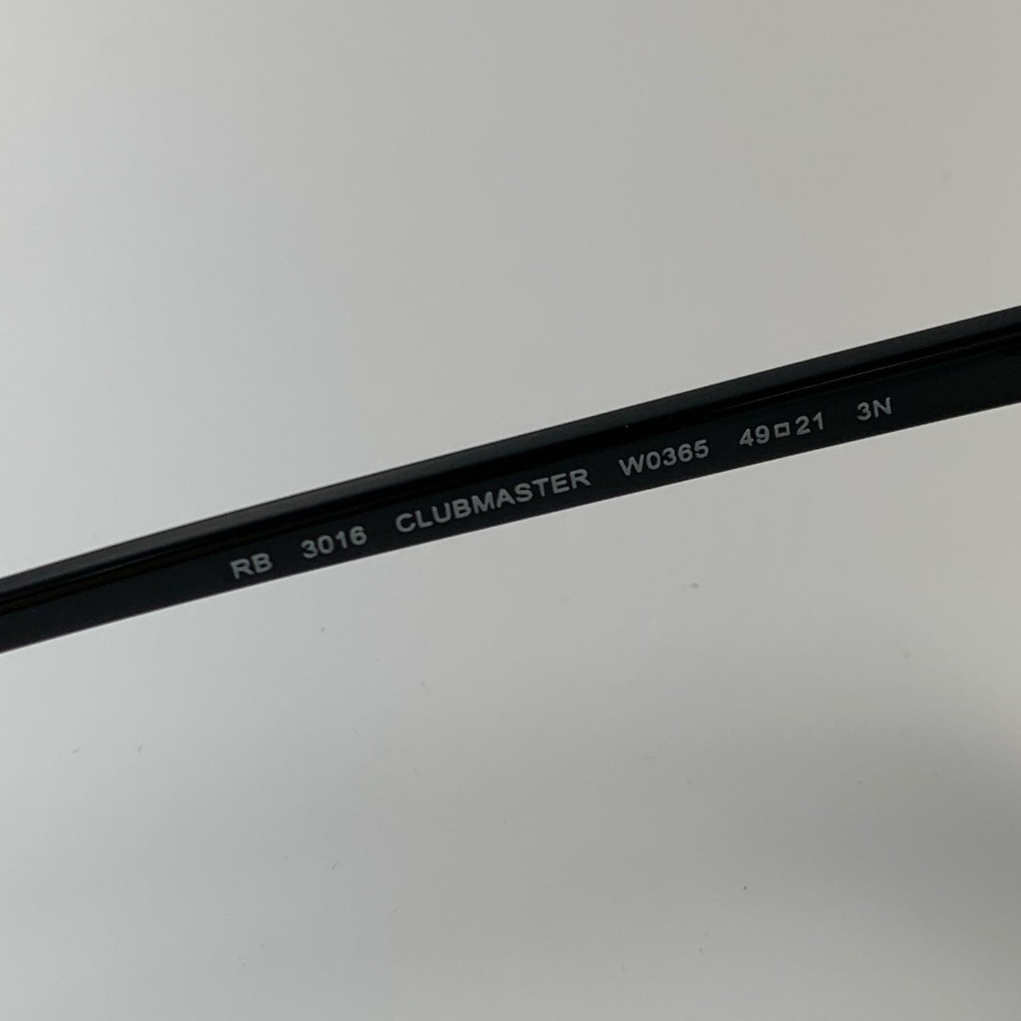 【中古】RAY BAN | レイバン ClUBMASTER サングラス RB3016 サイズ:49□21