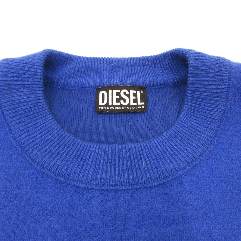 【中古】DIESEL | ディーゼル K-LUBBOCK セーター A034310NCAA ブルー サイズ:S