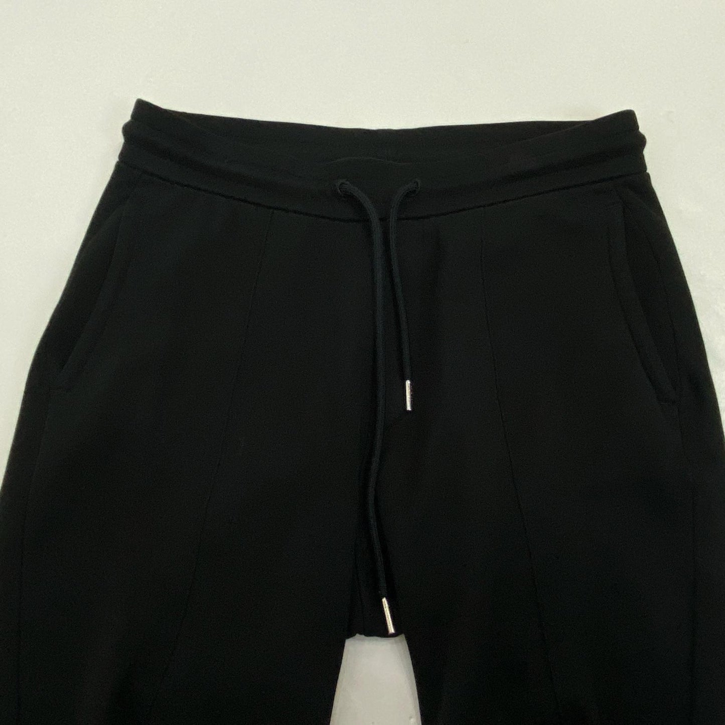 【中古】MONCLER | モンクレール PANTALONE LUNGO SWEAT BOTTOMS パンツ 8H00010 899YF 2024S/S 国内正規品 ブラック サイズ:S