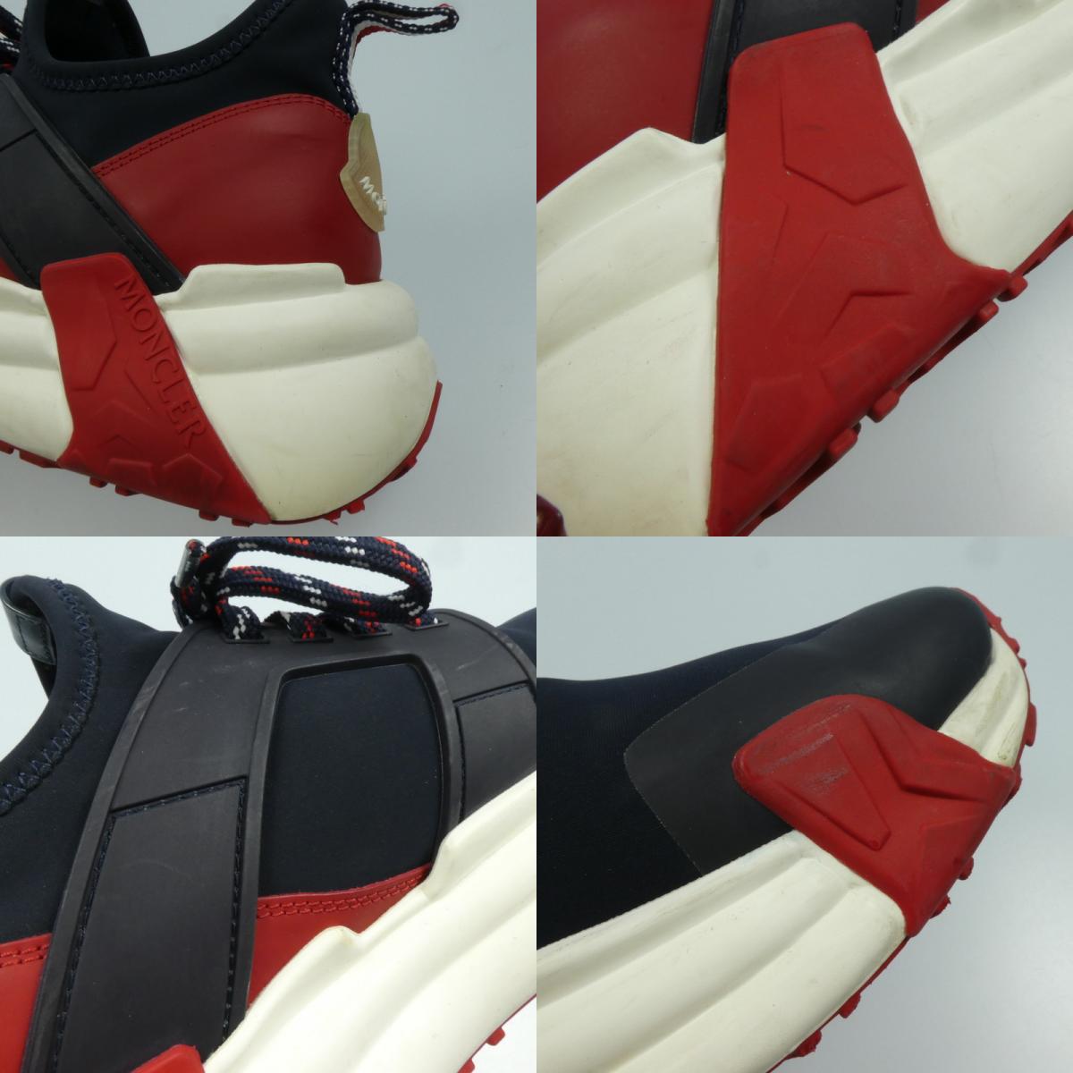 【中古】MONCLER | モンクレール LUNAROVE スニーカー 4M00300 P74 ネイビー 26cm