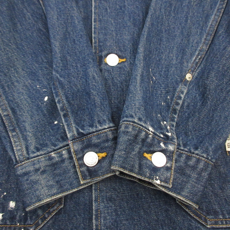 【中古】BEDWIN | ベドウィン DENIM COAT FD BASQUIAT その他アウター ブルー サイズ:3