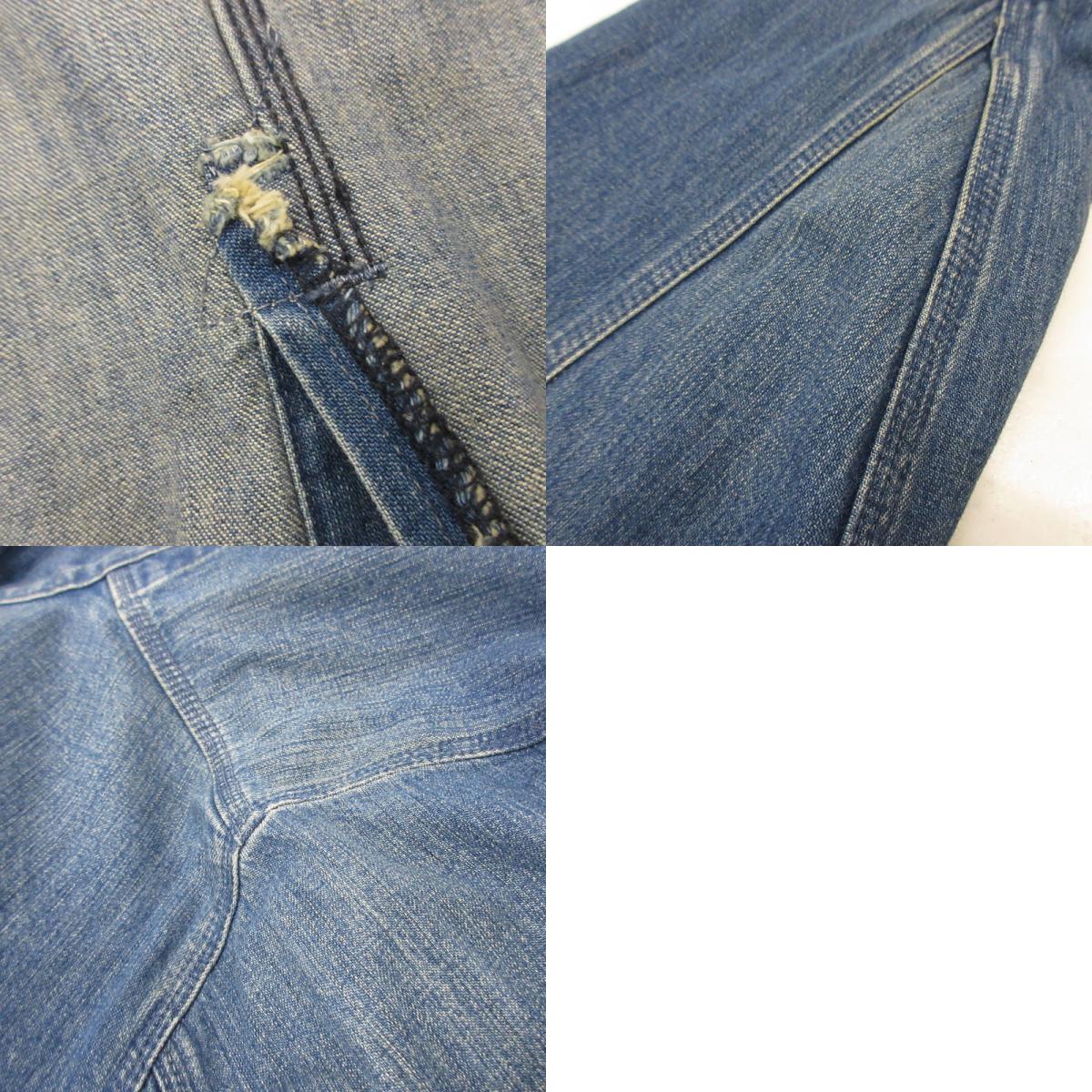 【中古】N.HOOLYWOOD | エヌハリウッド DENIM CHESTER COAT その他アウター 672-LE01-071 ブルー サイズ:38