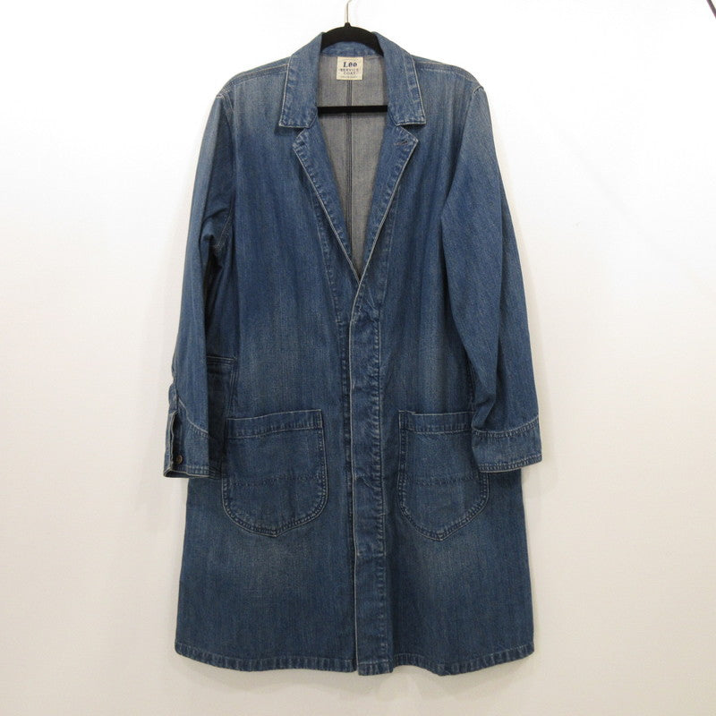 【中古】N.HOOLYWOOD | エヌハリウッド DENIM CHESTER COAT その他アウター 672-LE01-071 ブルー サイズ:38