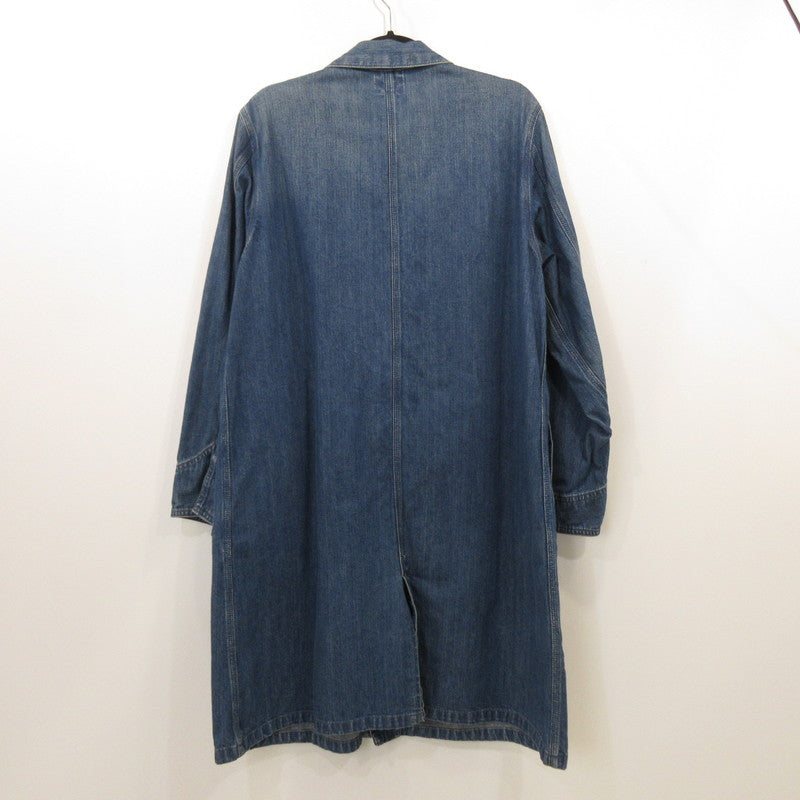 【中古】N.HOOLYWOOD | エヌハリウッド DENIM CHESTER COAT その他アウター 672-LE01-071 ブルー サイズ:38