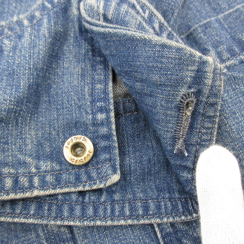 【中古】N.HOOLYWOOD | エヌハリウッド DENIM CHESTER COAT その他アウター 672-LE01-071 ブルー サイズ:38