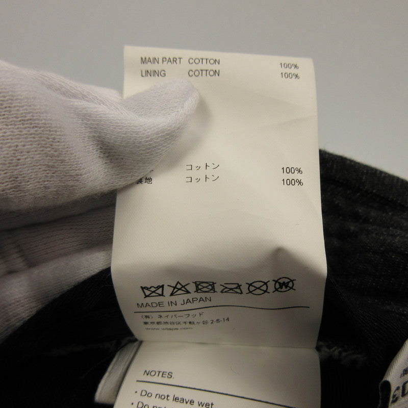 【中古】W)TAPS | ダブルタップス BUCKET 01 / HAT / COTTON. DENIM. SIGN ハット 241HCDT-HT09 グレー