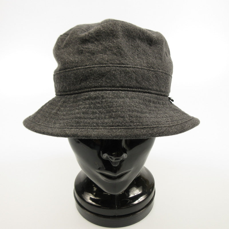 【中古】W)TAPS | ダブルタップス BUCKET 01 / HAT / COTTON. DENIM. SIGN ハット 241HCDT-HT09 グレー