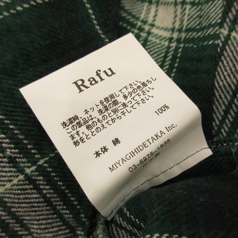 【中古】MIYAGIHIDETAKA | ミヤギヒデタカ STANDARD SHIRT 長袖シャツ RAFU001-23-01 RAFU サイズ:M