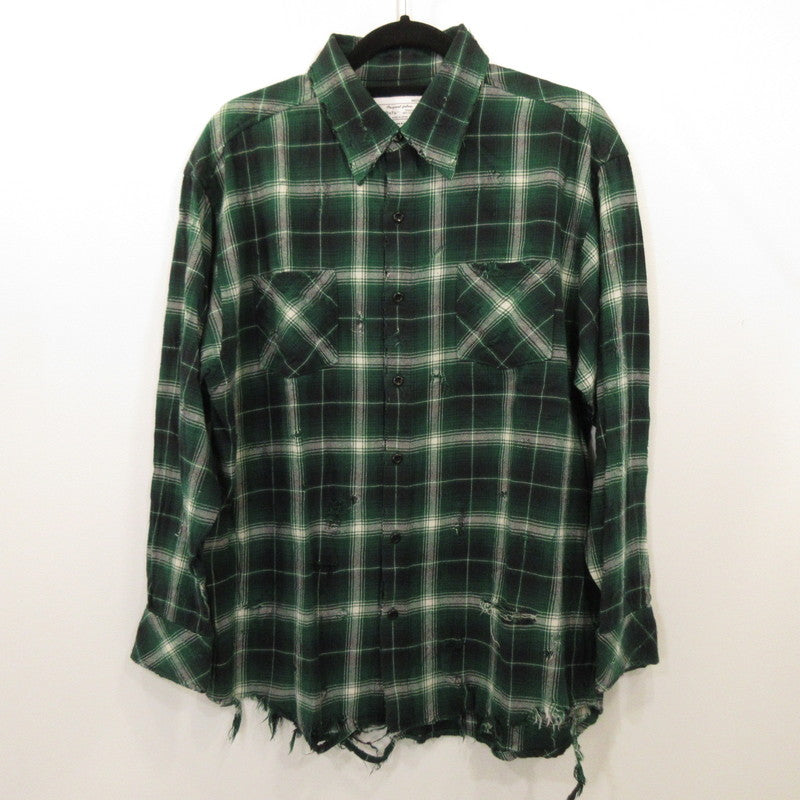【中古】MIYAGIHIDETAKA | ミヤギヒデタカ STANDARD SHIRT 長袖シャツ RAFU001-23-01 RAFU サイズ:M
