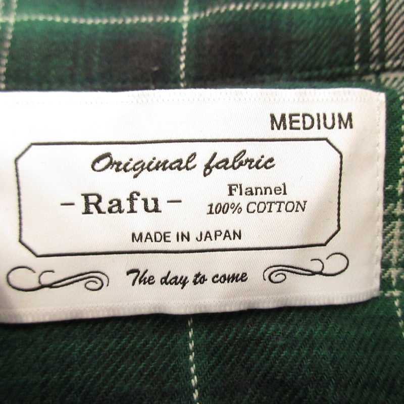 【中古】MIYAGIHIDETAKA | ミヤギヒデタカ STANDARD SHIRT 長袖シャツ RAFU001-23-01 RAFU サイズ:M