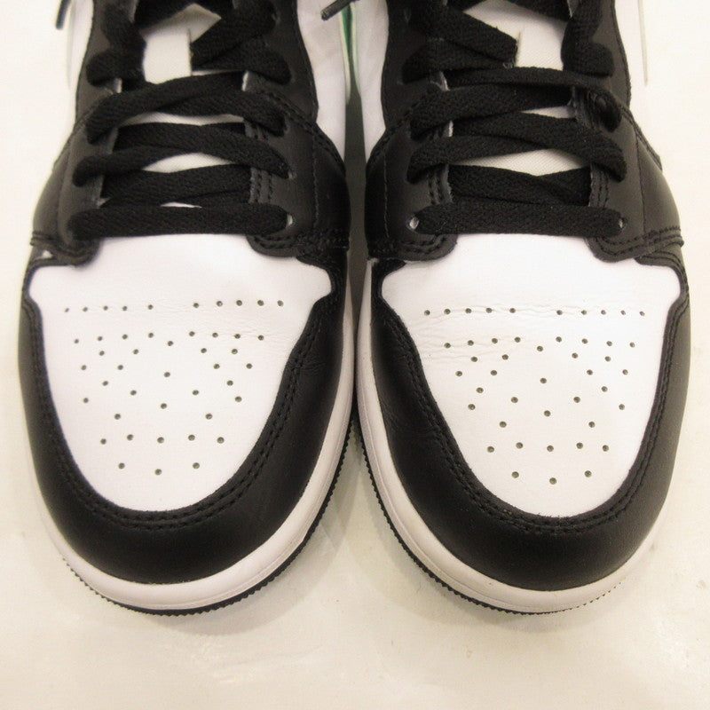 【中古】NIKE | ナイキ AIR JORDAN 1 LOW GREEN GLOW スニーカー 553558-131 ホワイト 26.5cm