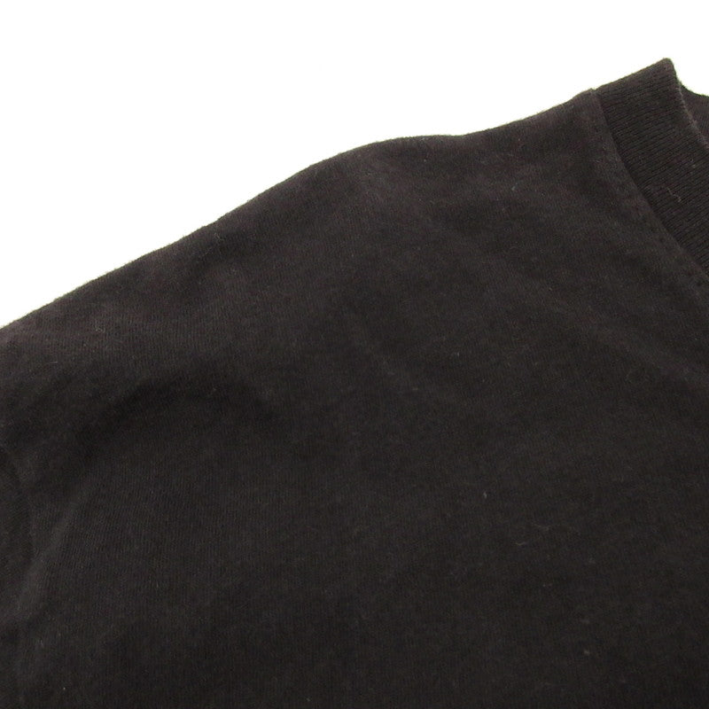 【中古】CHROME HEARTS | クロムハーツ VERTICAL LOGO TEE 半袖Tシャツ 国内正規品 ブラック サイズ:L