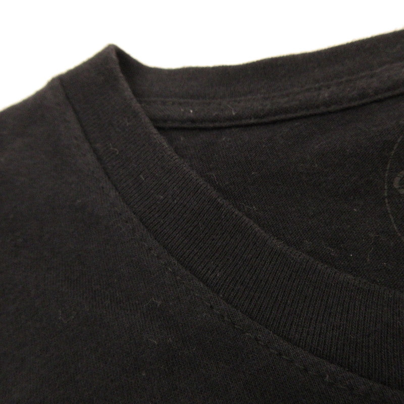 【中古】CHROME HEARTS | クロムハーツ VERTICAL LOGO TEE 半袖Tシャツ 国内正規品 ブラック サイズ:L