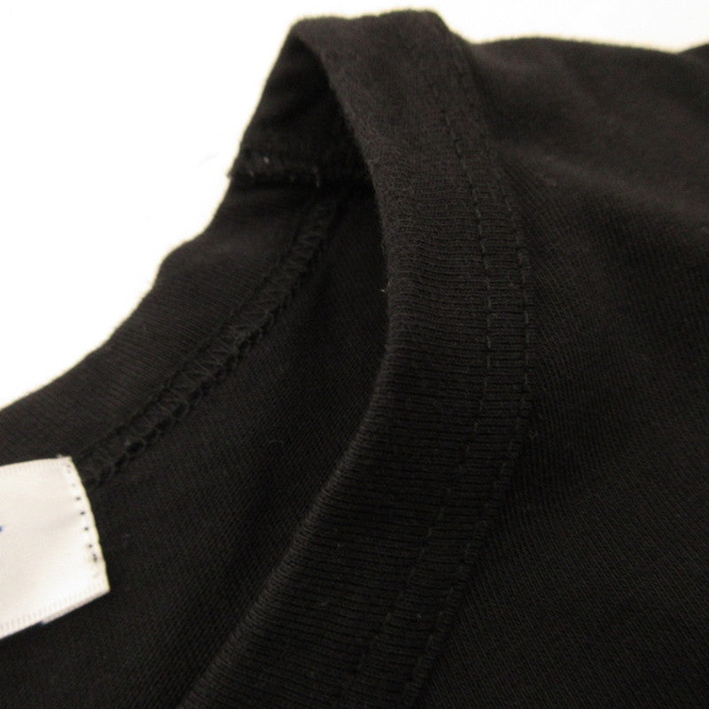 【中古】COMME des GARCONS | コムデギャルソン cotton jersey plain with CDG SHIRT 半袖Tシャツ FI-T017 国内正規品 ブラック サイズ:S