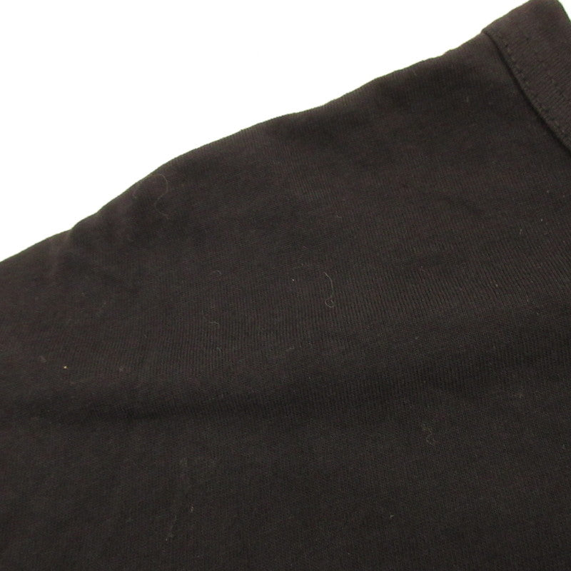 【中古】COMME des GARCONS | コムデギャルソン cotton jersey plain with CDG SHIRT 半袖Tシャツ FI-T017 国内正規品 ブラック サイズ:S