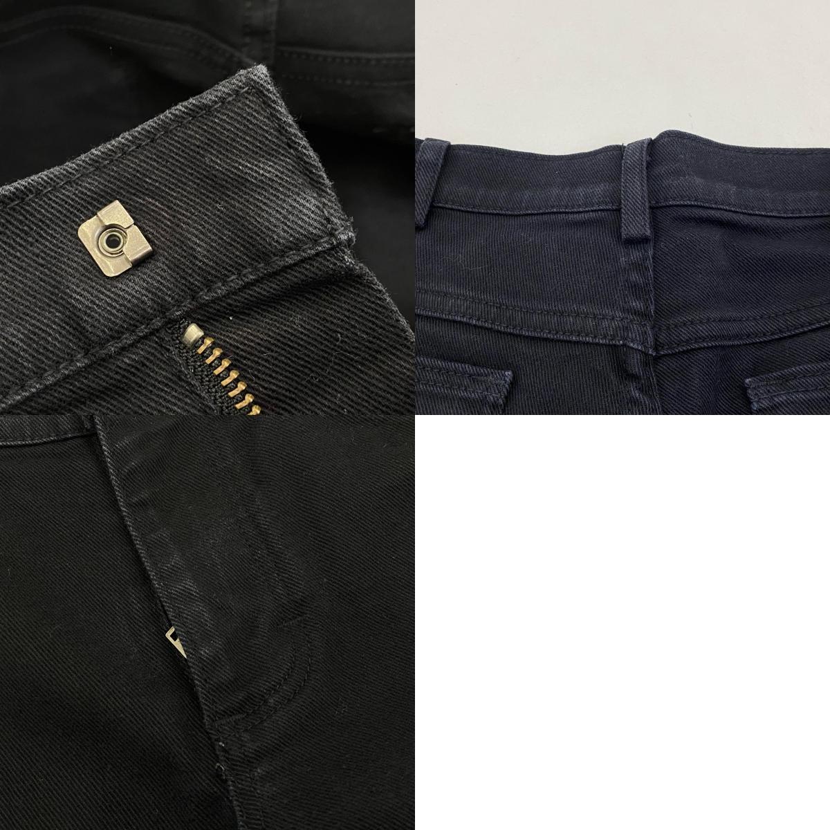 【中古】N.HOOLYWOOD | エヌハリウッド デニムパンツ S1005 ブラック サイズ:S