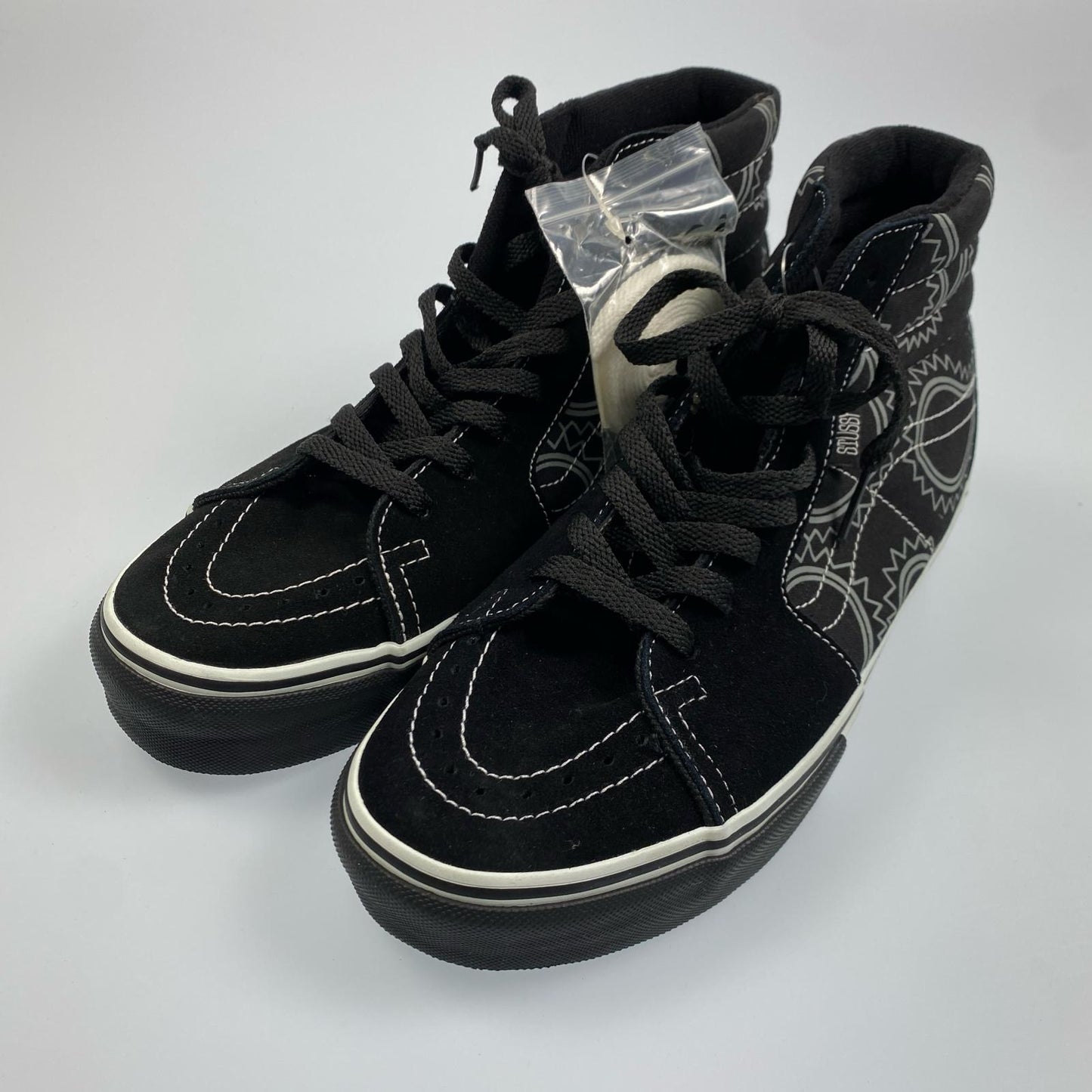 【中古】STUSSY | ステューシー SK8-HI XXV スニーカー 5169676-100 ブラック 28cm