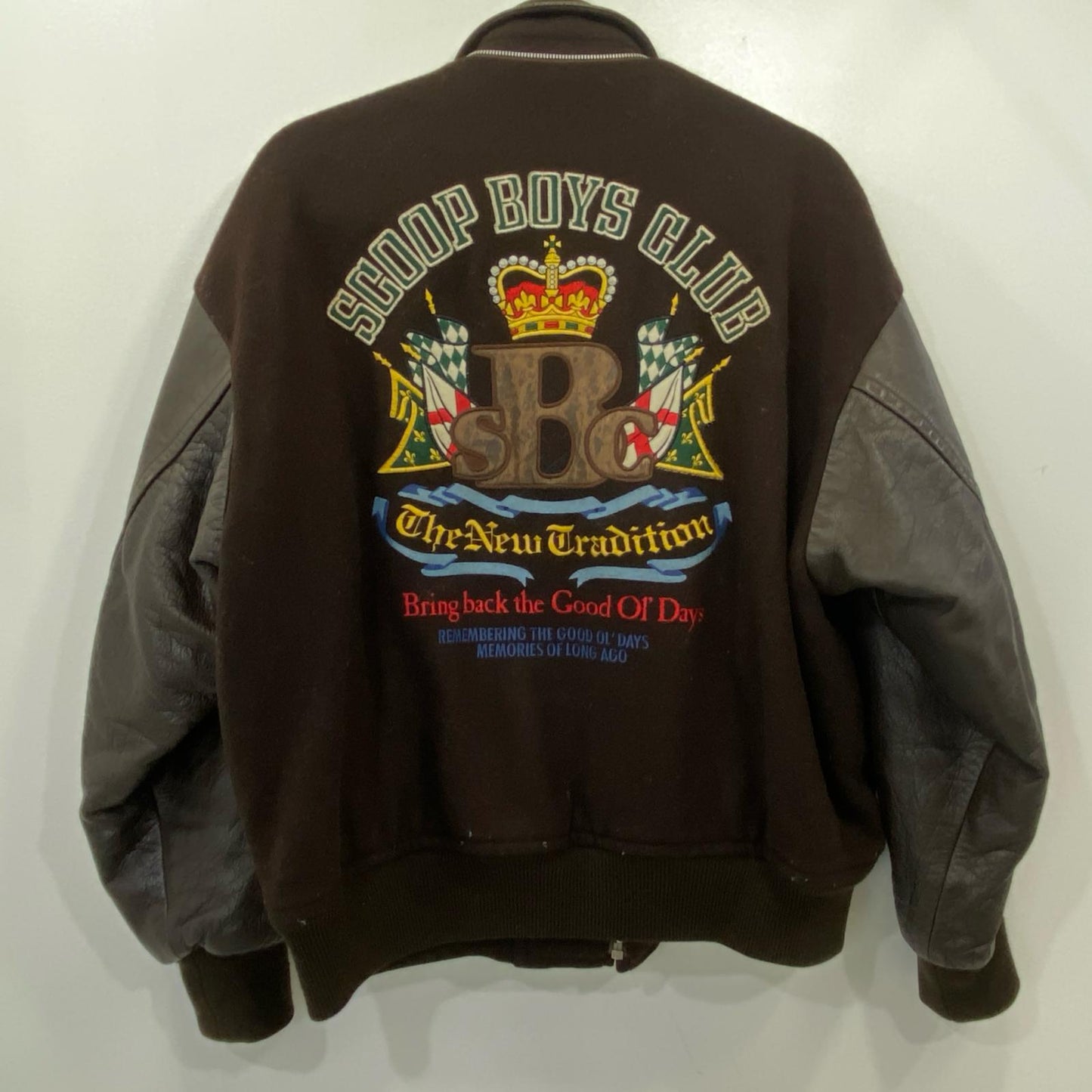 【中古】 スタジャン サイズ:F ブラウン