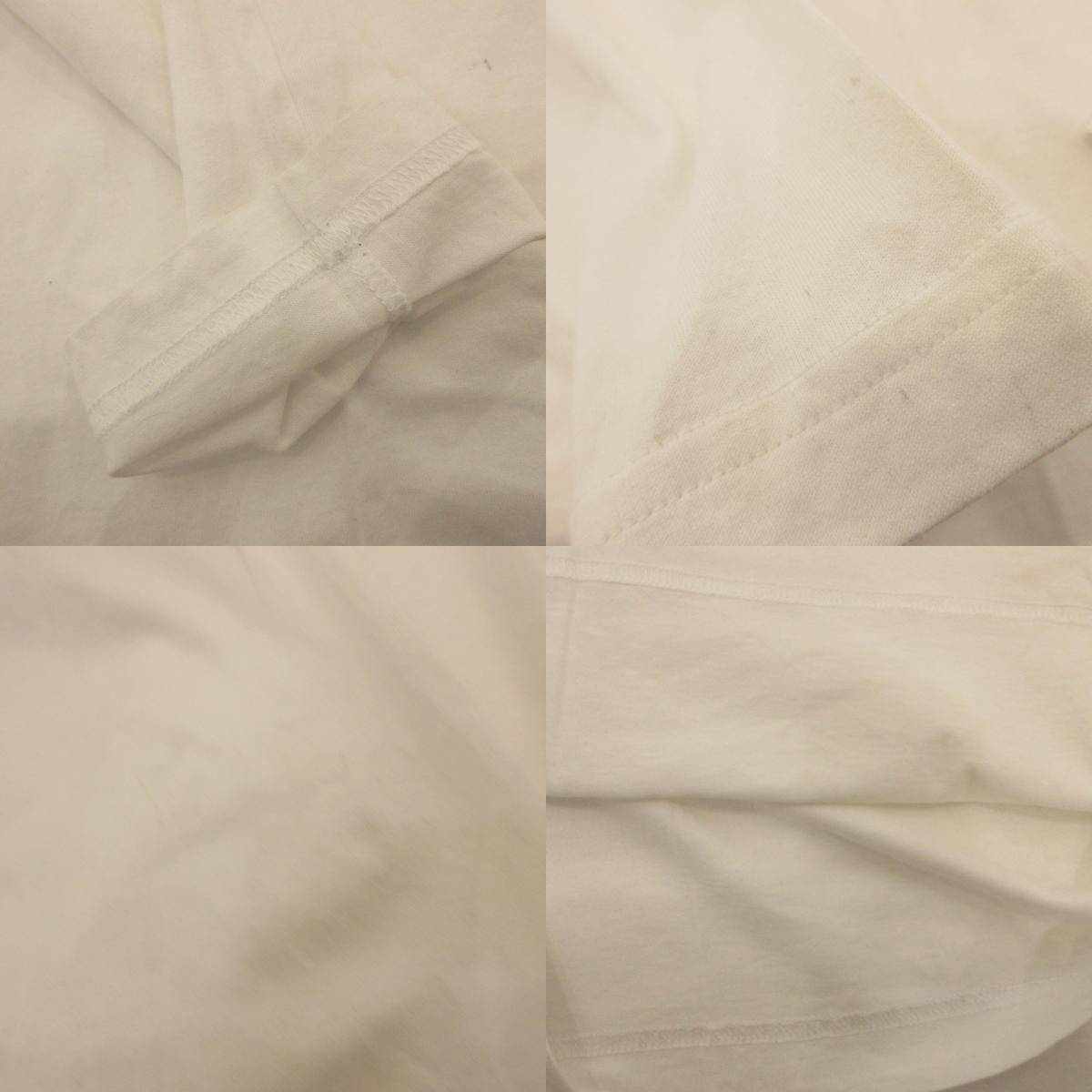 【中古】DOLCE&GABBANA | ドルチェアンドガッバーナ 長袖Tシャツ G8KF6Z FU7EQ ホワイト サイズ:44