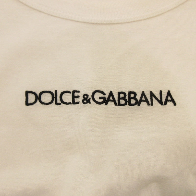 【中古】DOLCE&GABBANA | ドルチェアンドガッバーナ 長袖Tシャツ G8KF6Z FU7EQ ホワイト サイズ:44