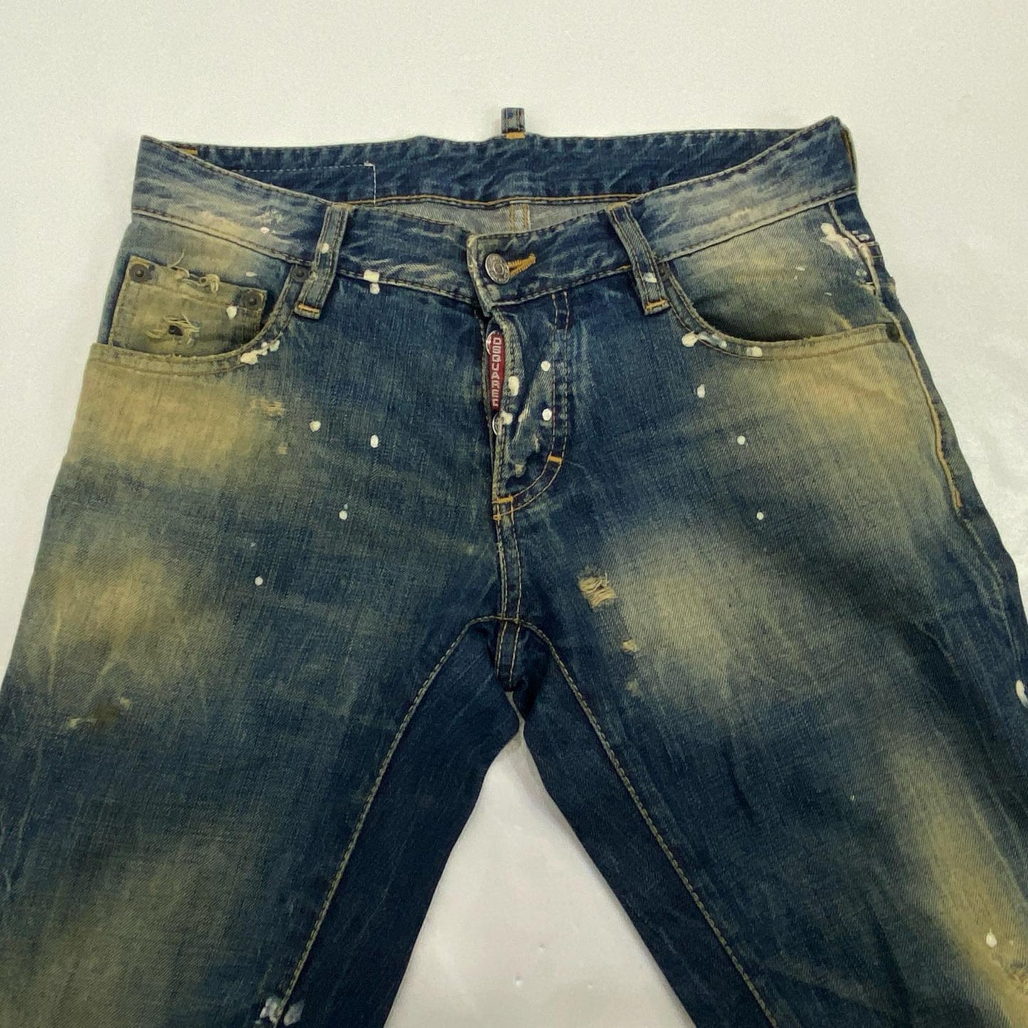 【中古】DSQUARED2 | ディースクエアード デニムパンツ S74LA0357 2011年製 ブルー サイズ:42