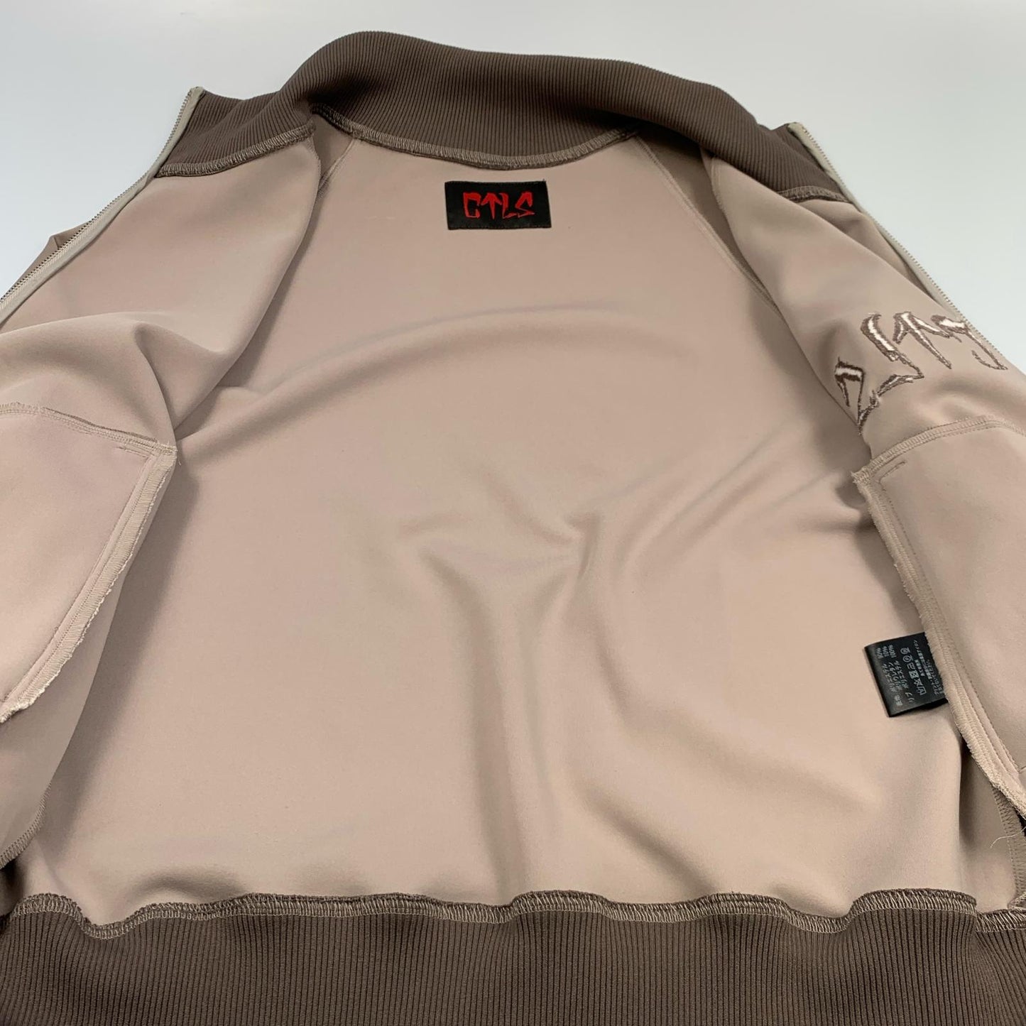 【中古】CVTVLIST | カタリスト TRACK JACKET ジャージ 2101010309 ブラウン サイズ:1