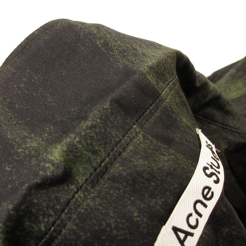 【中古】ACNE STUDIOS | アクネストゥディオズ SIMON FLORAL PRINT SHIRT 半袖シャツ SHIR000403 国内正規品 サイズ:44