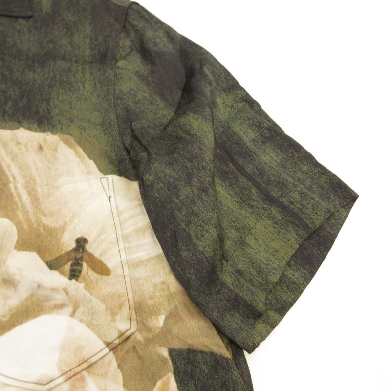 【中古】ACNE STUDIOS | アクネストゥディオズ SIMON FLORAL PRINT SHIRT 半袖シャツ SHIR000403 国内正規品 サイズ:44