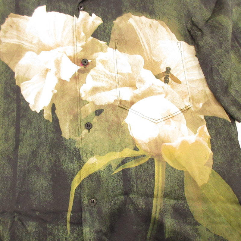【中古】ACNE STUDIOS | アクネストゥディオズ SIMON FLORAL PRINT SHIRT 半袖シャツ SHIR000403 国内正規品 サイズ:44