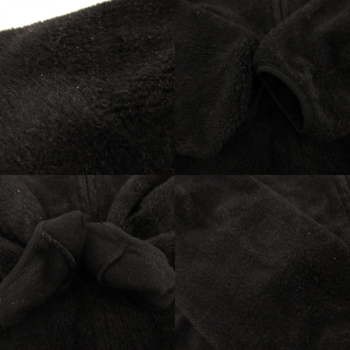 【中古】blurhms | ブラームス Wool Boa Zip Jacket その他アウター BHS20F013 ブラック サイズ:3