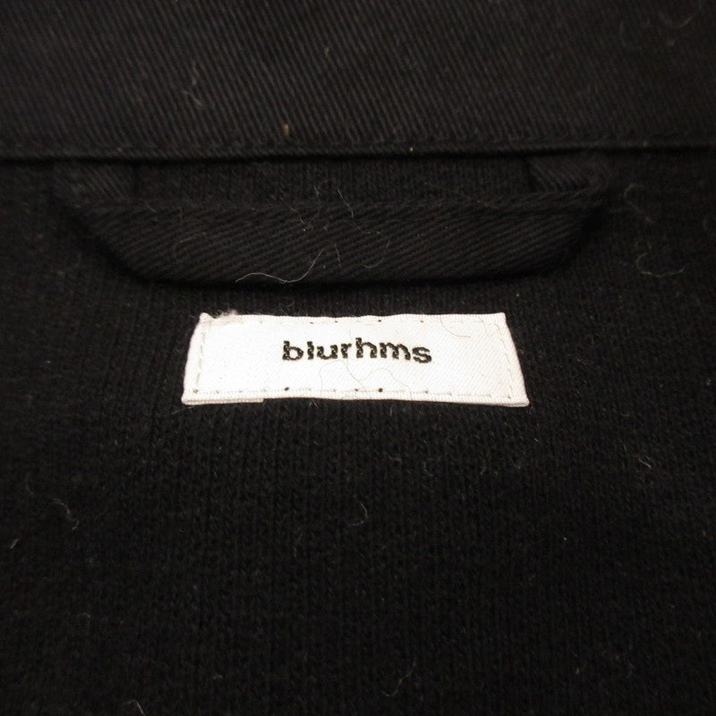 【中古】blurhms | ブラームス Wool Boa Zip Jacket その他アウター BHS20F013 ブラック サイズ:3