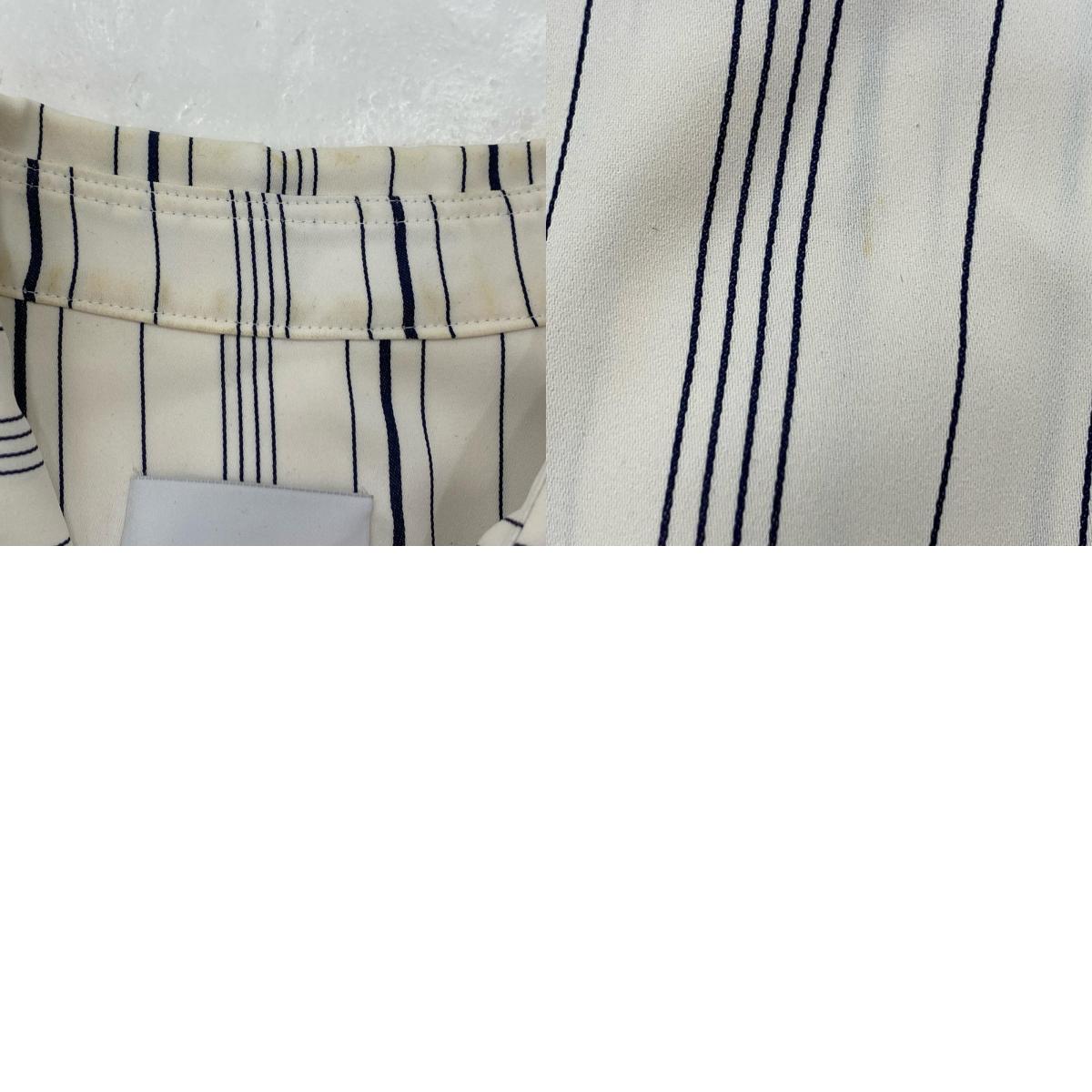 【中古】SISE | シセ STRIPE SHIRTS 半袖シャツ IS-SH-08 2021S/S サイズ:0