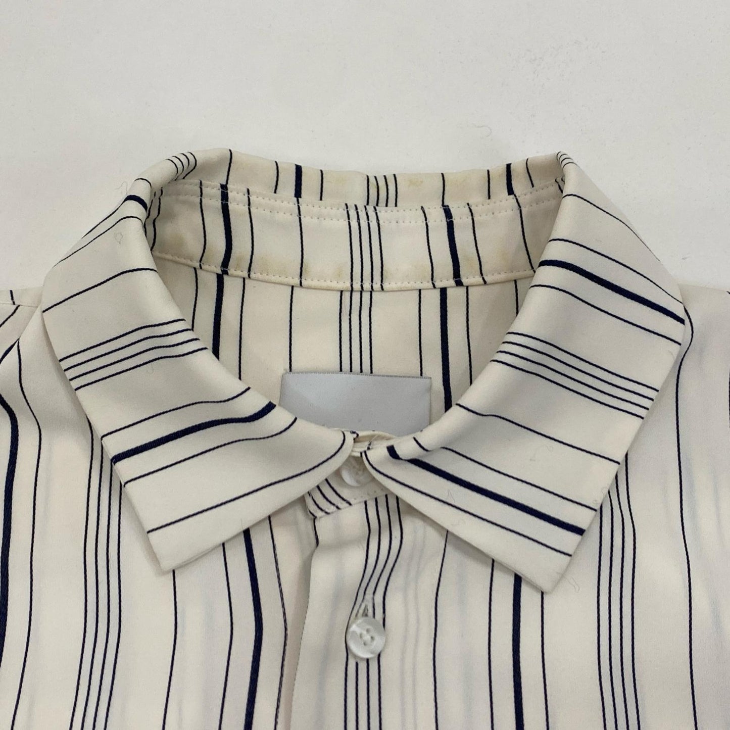【中古】SISE | シセ STRIPE SHIRTS 半袖シャツ IS-SH-08 2021S/S サイズ:0