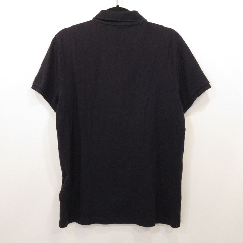 【中古】MONCLER | モンクレール MAGLIA POLO MANICA CORTA ポロシャツ E10918305150 国内正規品 ネイビー サイズ:M