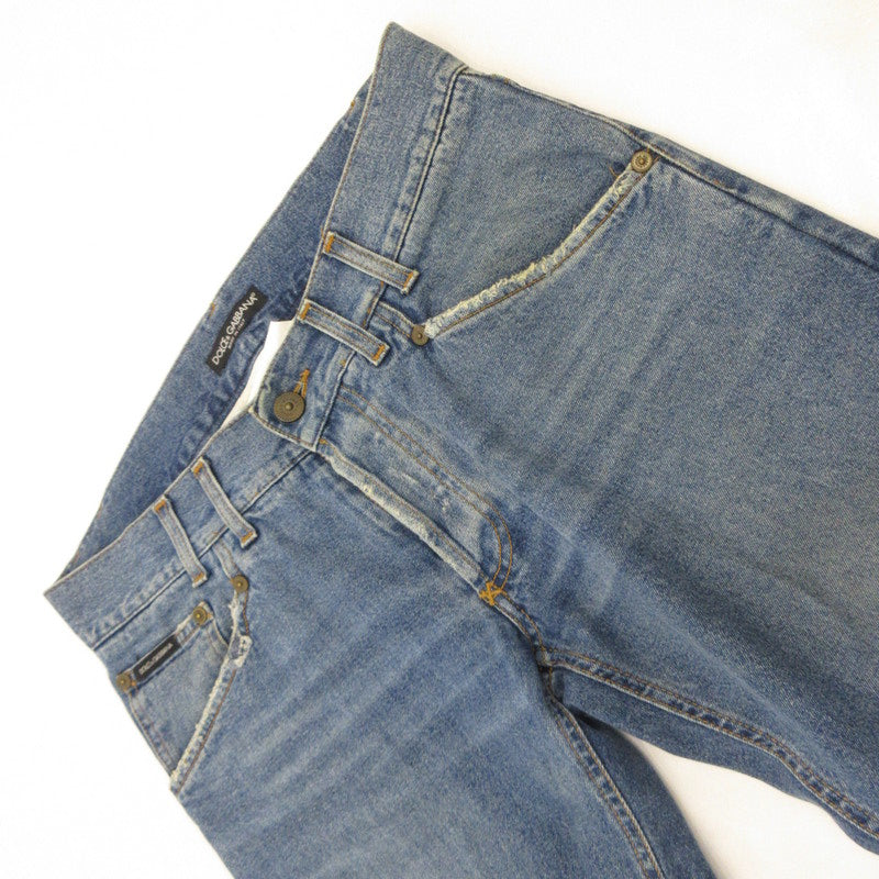 【中古】DOLCE&GABBANA | ドルチェアンドガッバーナ デニムパンツ ZDP71/811N 国内正規品 ブルー サイズ:46