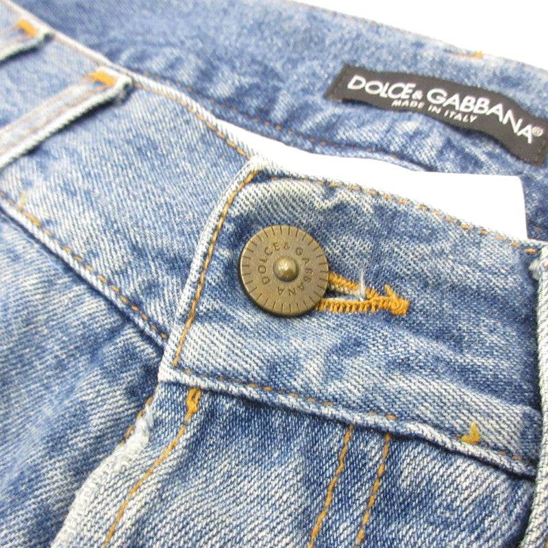 【中古】DOLCE&GABBANA | ドルチェアンドガッバーナ デニムパンツ ZDP71/811N 国内正規品 ブルー サイズ:46