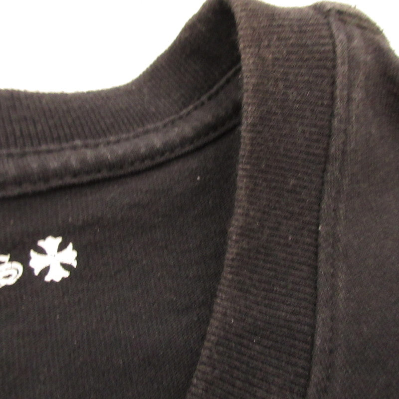 【中古】CHROME HEARTS | クロムハーツ PPO US SCRL L/S Tee 長袖Tシャツ ×Matty Boy 国内正規品 ブラック サイズ:L