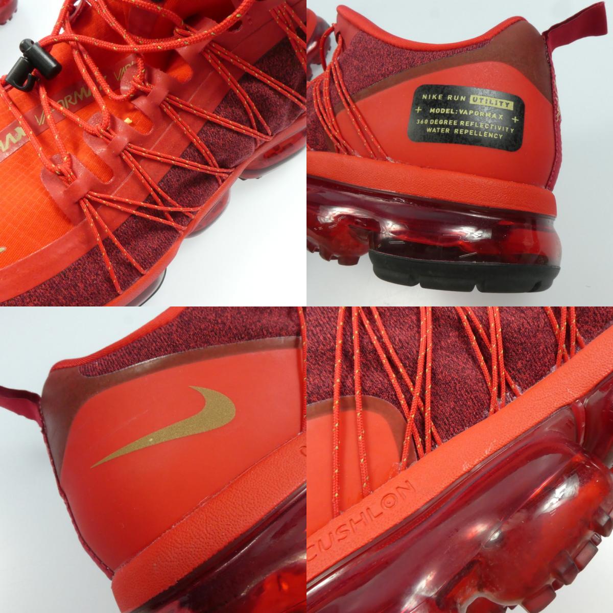 【中古】NIKE | ナイキ AIR VAPORMAX RUN UTILITY CNY スニーカー BQ7039-600 レッド 29.5cm