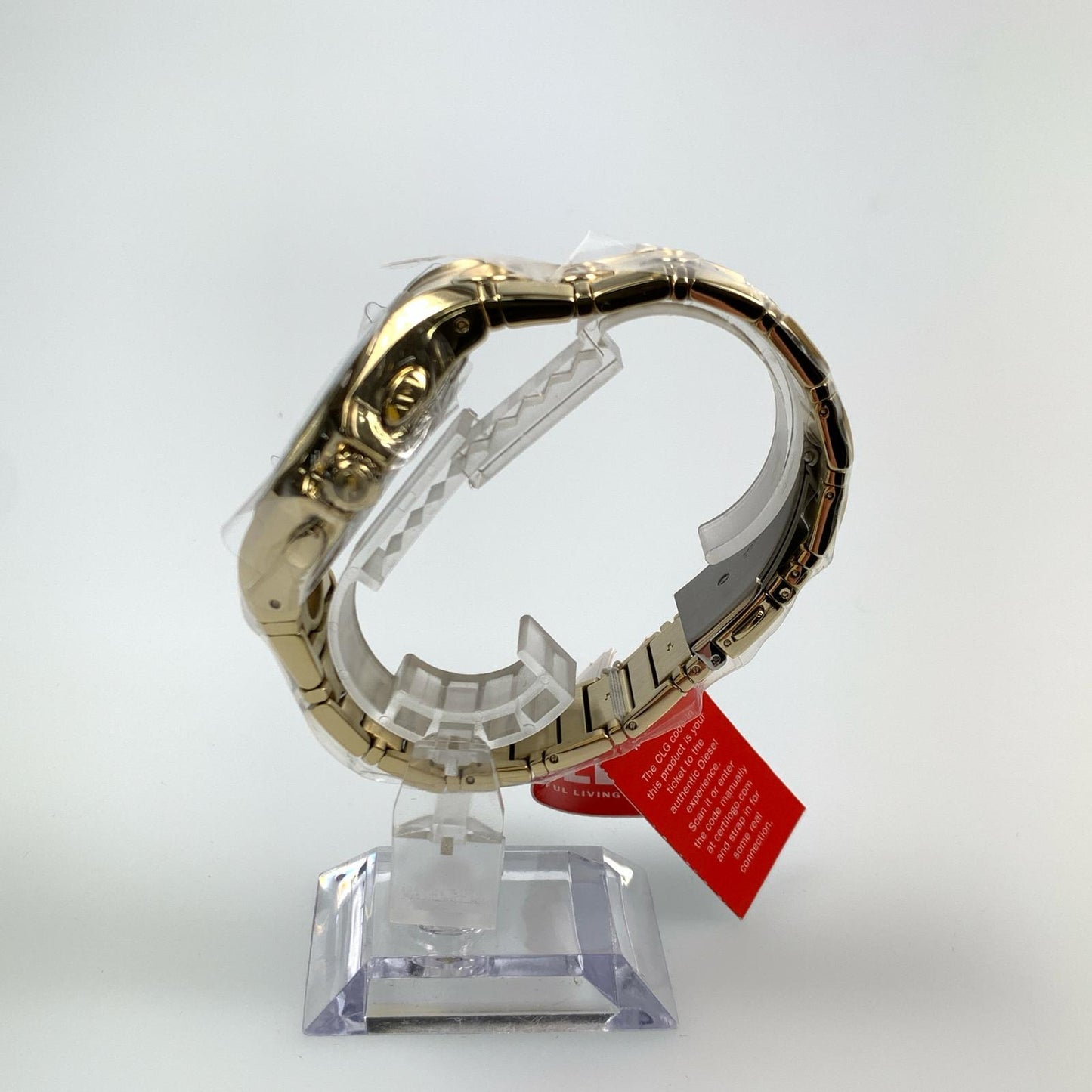【中古】DIESEL | ディーゼル D-CURVE 腕時計 DZ-4695 ゴールド