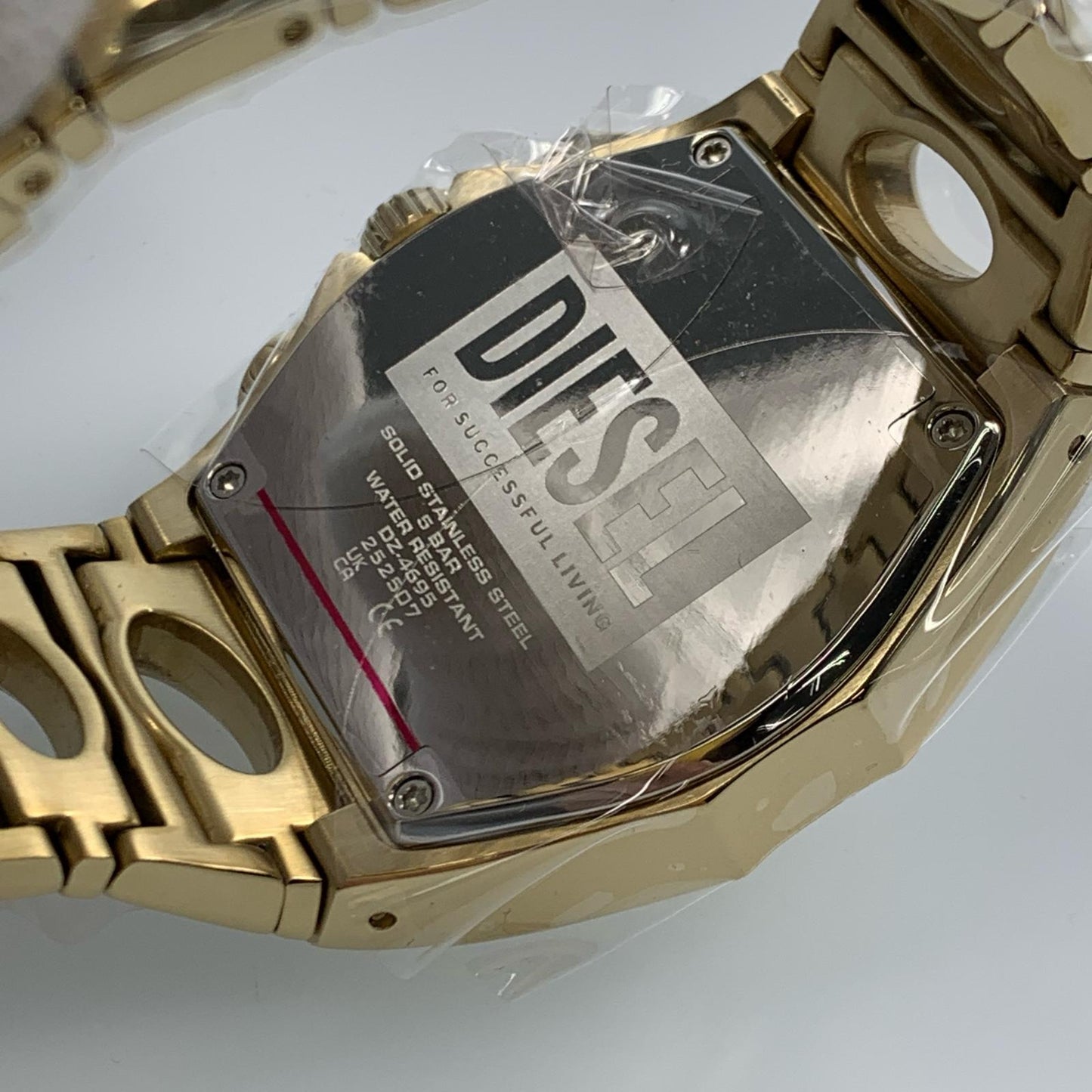 【中古】DIESEL | ディーゼル D-CURVE 腕時計 DZ-4695 ゴールド