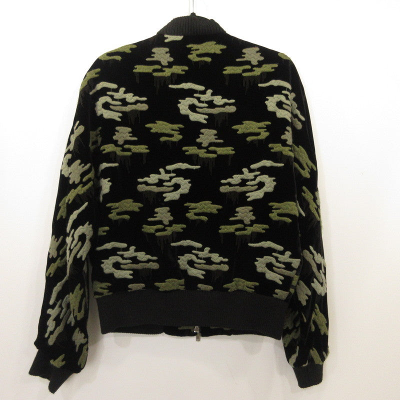 【中古】Emporio Armani | エンポリオ・アルマーニ Velvet Bomber Jacket ミリタリーコート 11R410 11199 サイズ:46