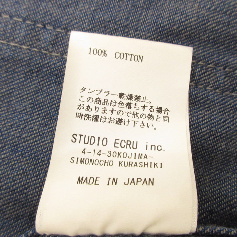 【中古】FOB FACTORY | エフオービーファクトリー 9oz DENIM KUNG-FU JKT デニム F2435 ブルー サイズ:M