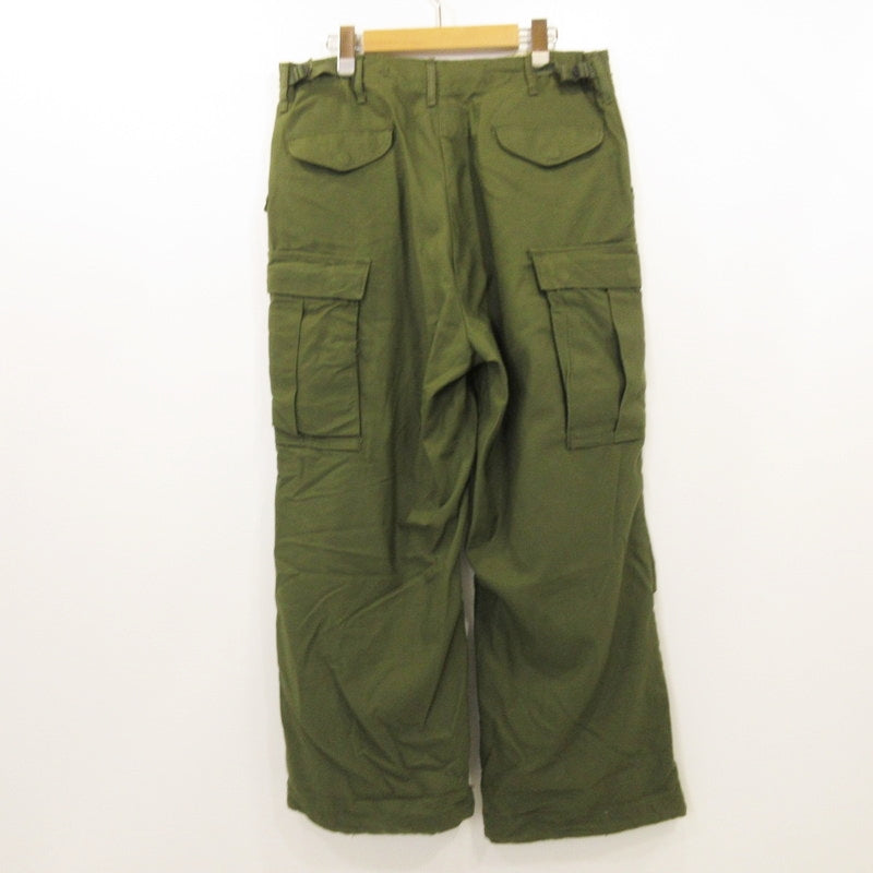 【中古】MILITARY衣料 | ミリタリーイリョウ M-65 カーゴパンツ 8415-00-782-2953 年式:70s WINFIELD社製 U.S.ARMY オリーブ サイズ:31