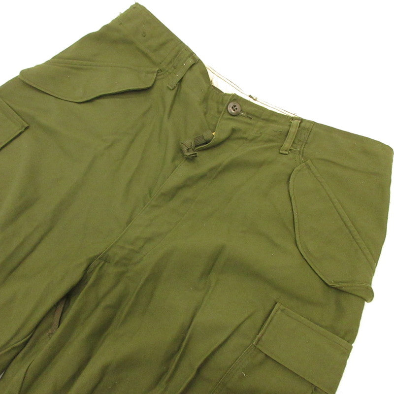 【中古】MILITARY衣料 | ミリタリーイリョウ M-65 カーゴパンツ 8415-00-782-2953 年式:70s WINFIELD社製 U.S.ARMY オリーブ サイズ:31