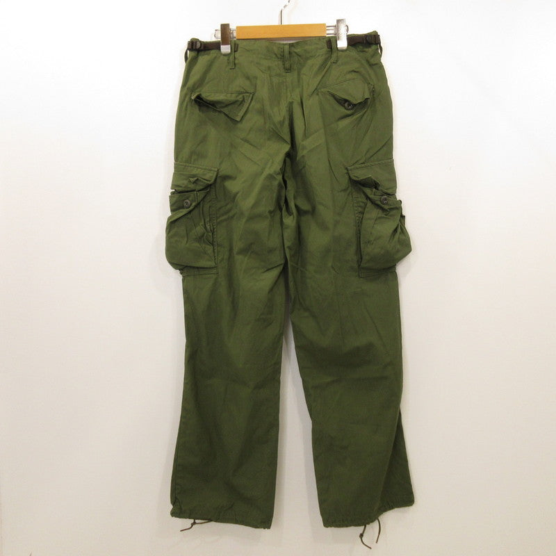 【中古】MILITARY衣料 | ミリタリーイリョウ ジャングルファティーグパンツ 3rd カーゴパンツ 8405-082-5560 U.S.ARMY/ ポプリンノンリップ 年式:60s オリーブ サイズ:31