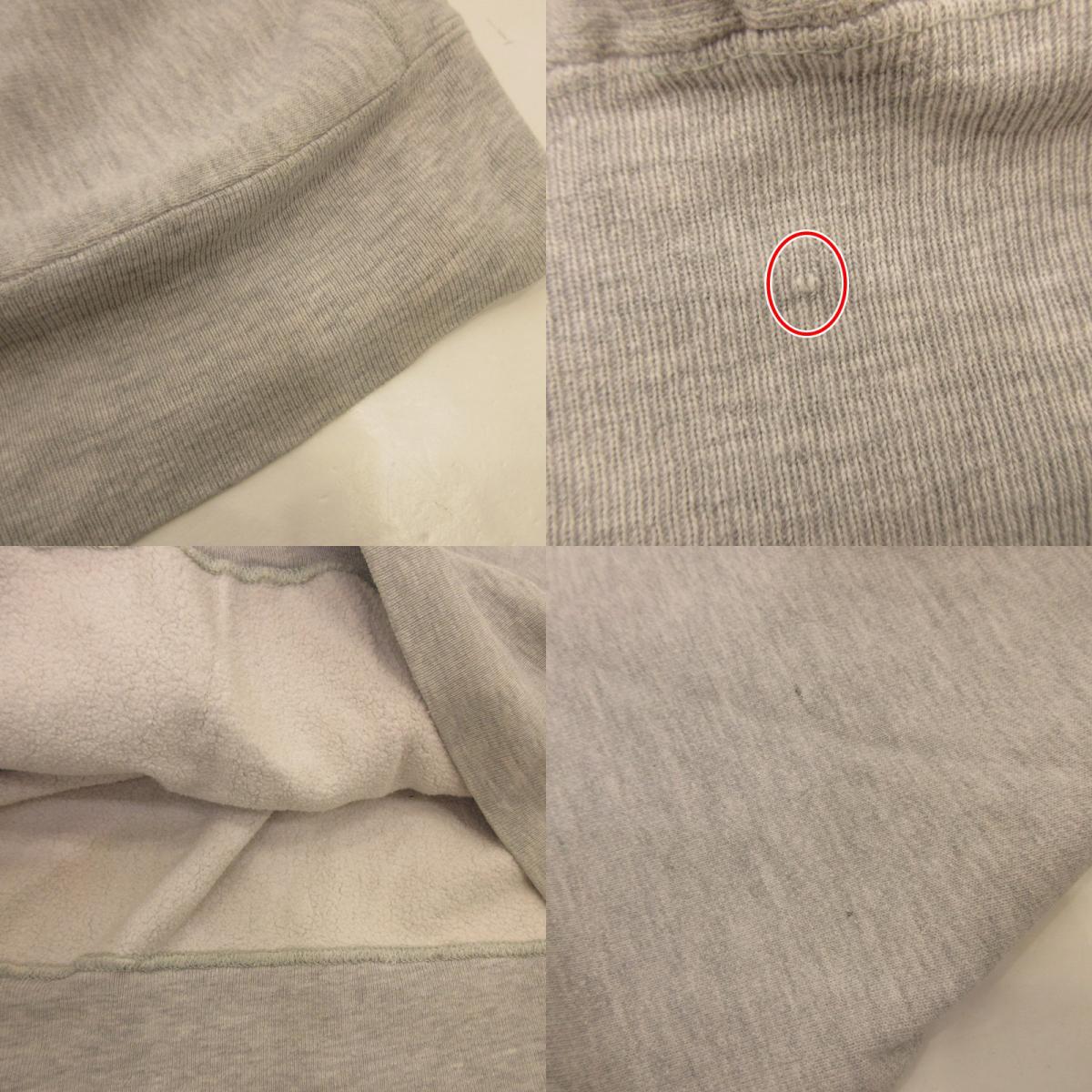 【中古】Champion | チャンピオン REVERSE WEAVE UCONN スウェット 年式:80~90s トリコタグ グレー サイズ:XL
