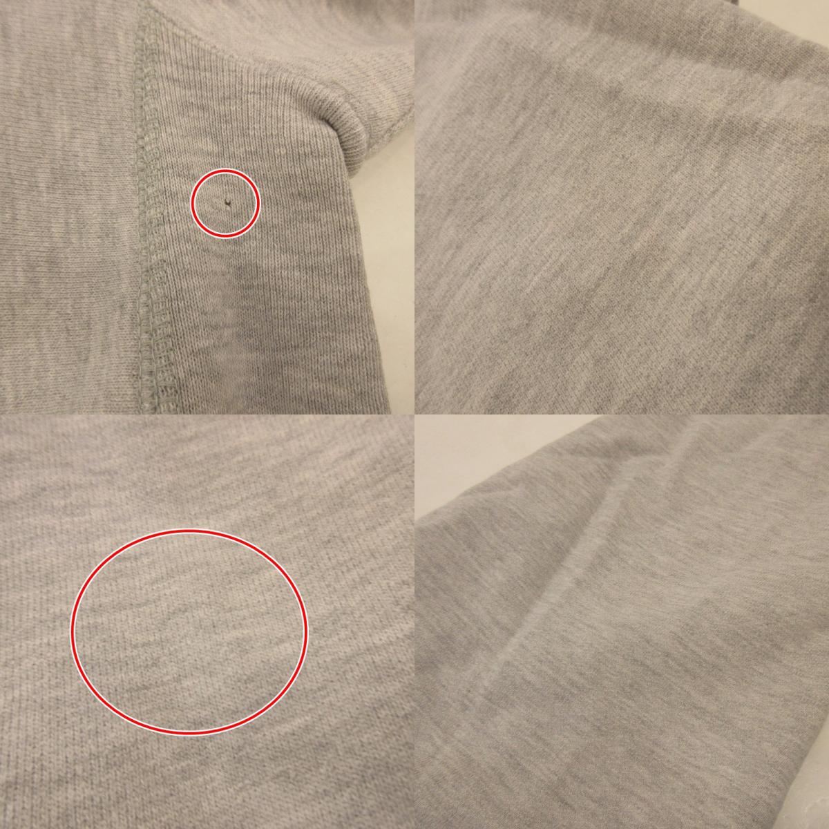 【中古】Champion | チャンピオン REVERSE WEAVE UCONN スウェット 年式:80~90s トリコタグ グレー サイズ:XL