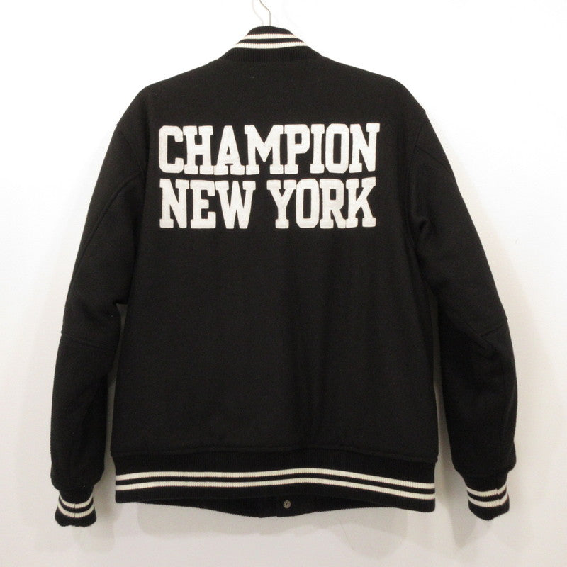 【中古】Champion | チャンピオン スタジャン C3-W606 ブラック サイズ:M